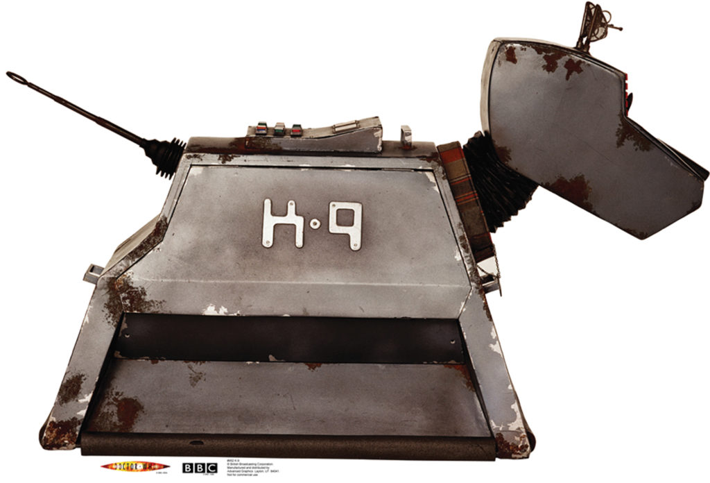 Postać K-9 psa-robota z serialu Doktor Who