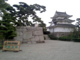Pozostałości zamku Takamatsu w Japonii